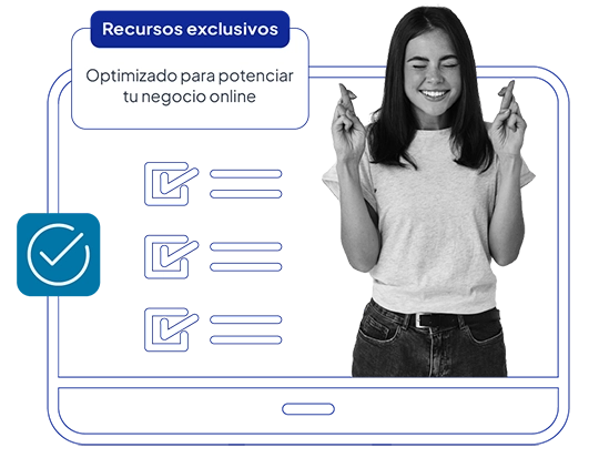 Usuaria feliz con el servicio del mejor web hosting para ecommerce y tiendas online en Perú